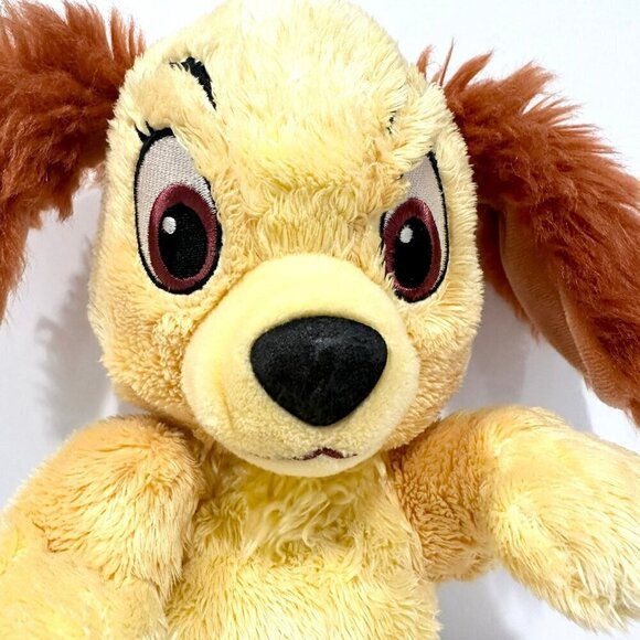 Disney Parks Baby Plush LADY & Tramp Baby Dog in Blanket Pouch - Picture 2 of 7